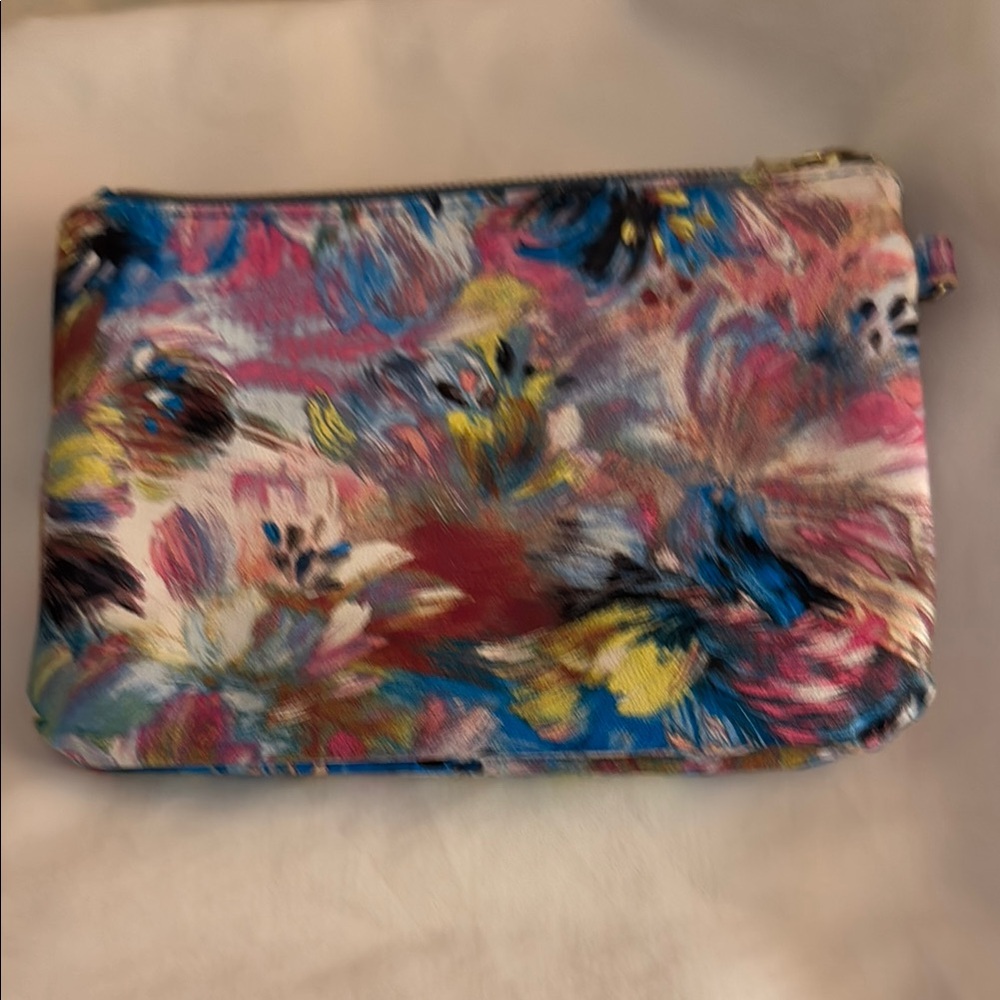 Impressionist-Inspired Wristlet